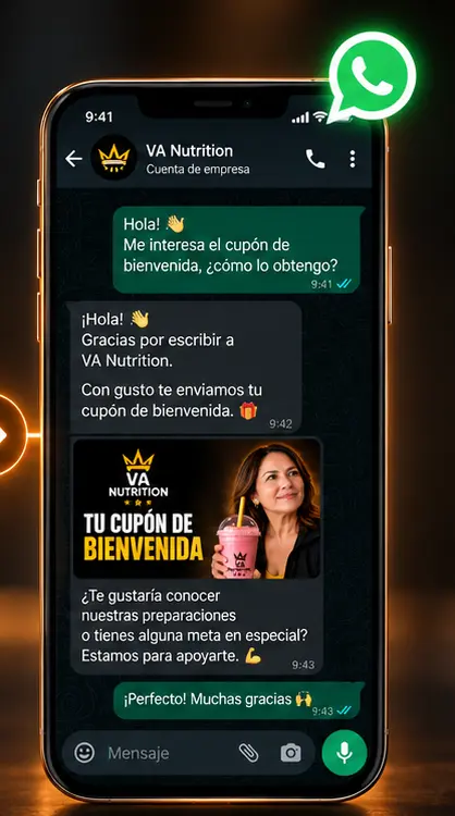 Conversación por WhatsApp: paso cuatro, te escriben